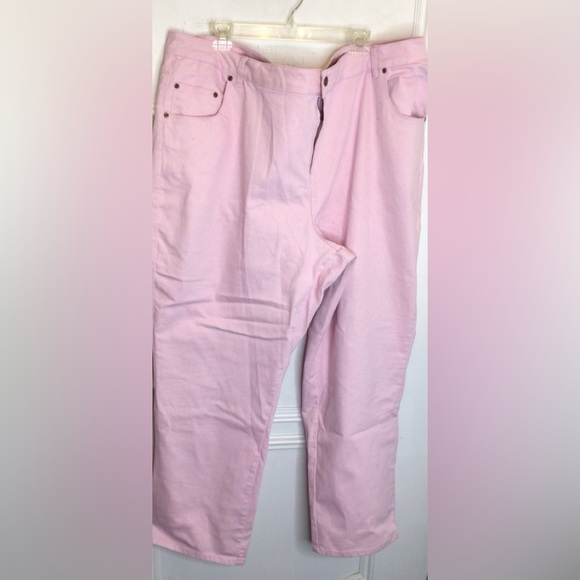 Jessica London Pink Women's plus Jeans Size 30W NEW - Picture 1 of 9